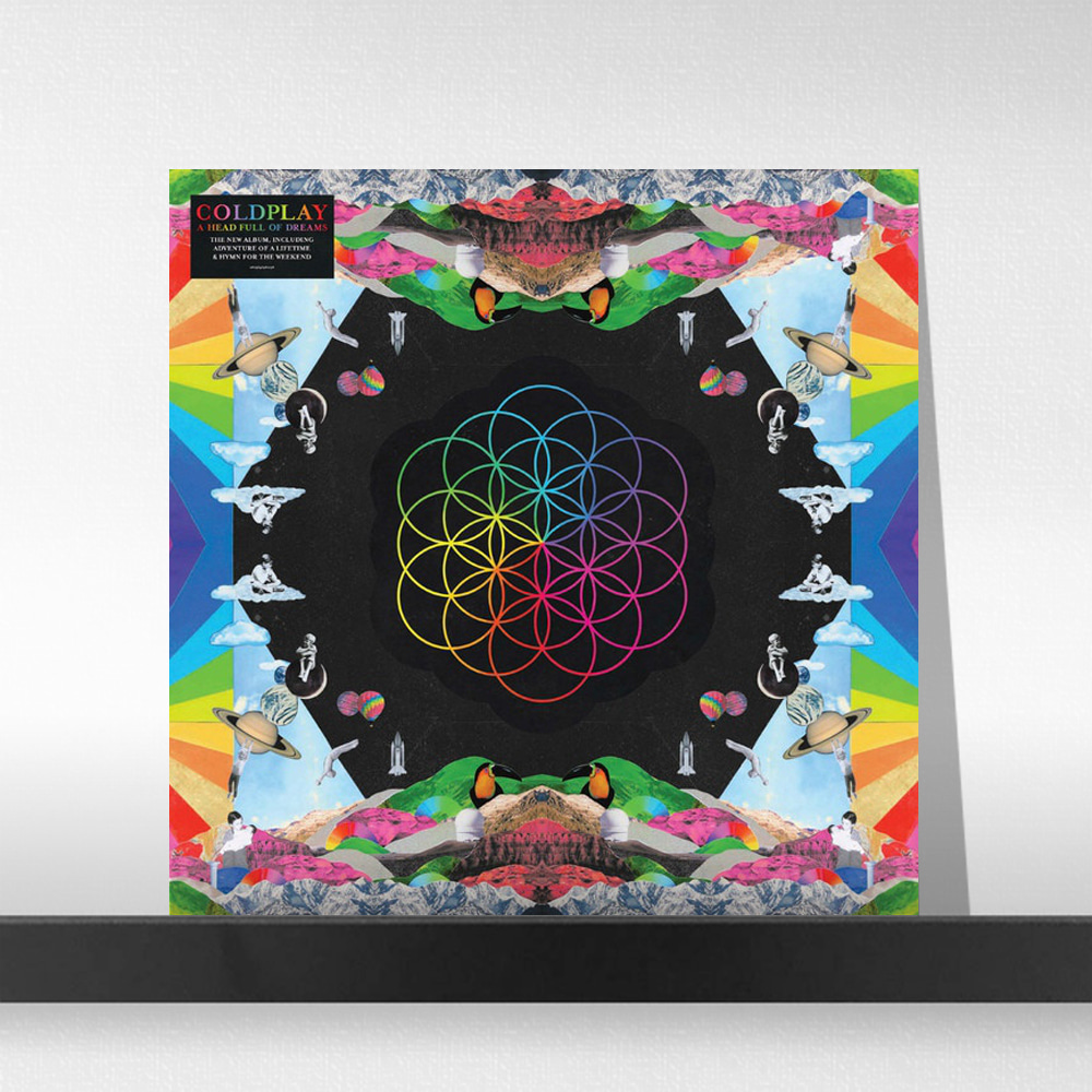 (주)사운드룩, Coldplay(콜드플레이)  ‎– A Head Full Of Dreams [180 Gram Vinyl, Digital Download Card][2LP]