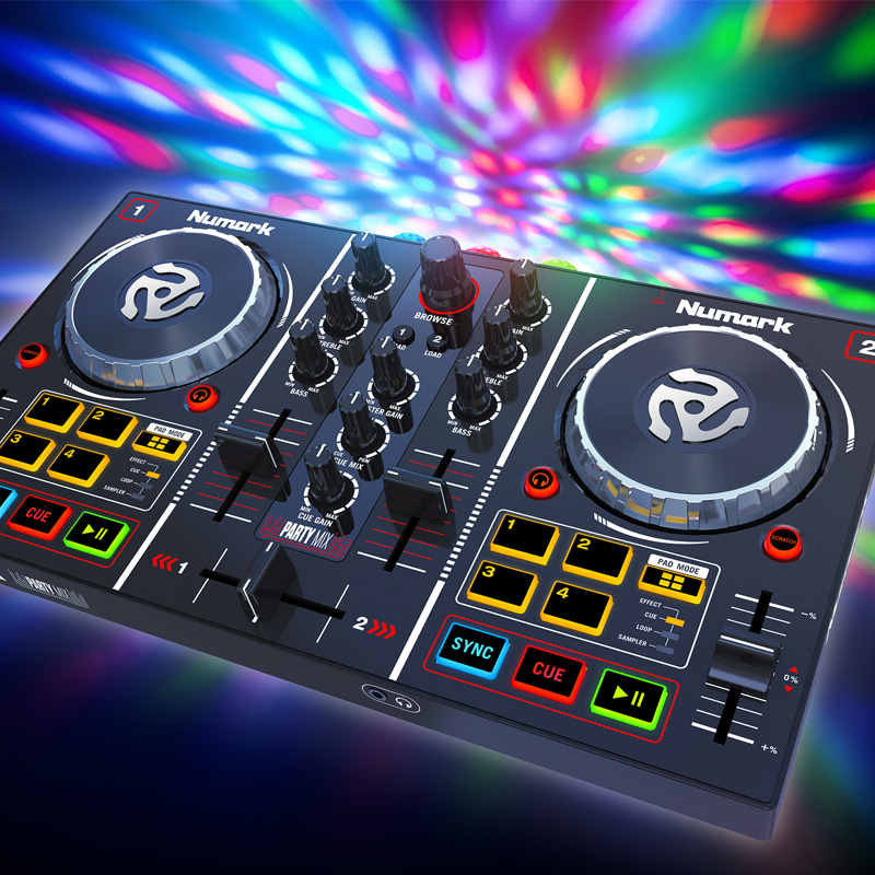 (주)사운드룩, Numark Party Mix DJ Controller