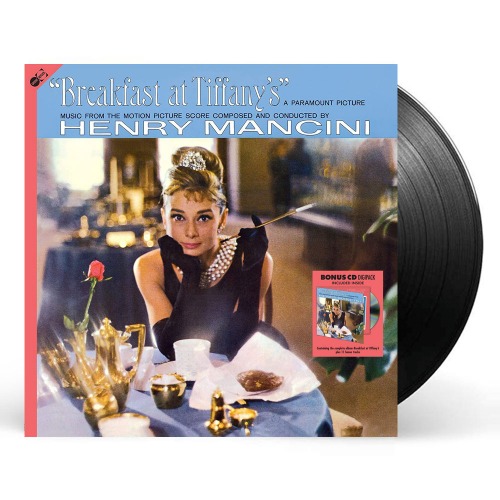 (주)사운드룩, 티파니에서 아침을 영화음악 (Breakfast at Tiffany&#039;s OST by Henry Mancini)[LP] + 보너스 CD 포함