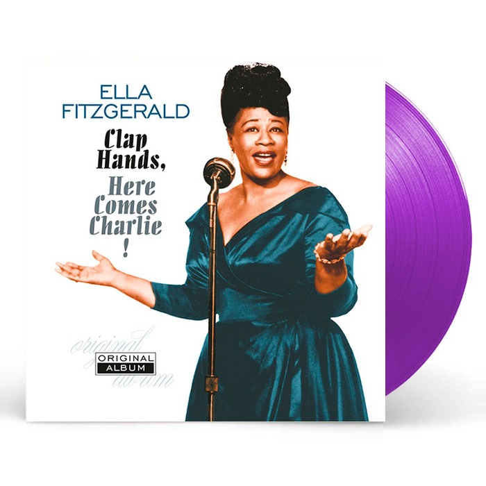 (주)사운드룩, Ella Fitzgerald (엘라 피츠제럴드) – Clap Hands, Here Comes Charlie! (Limited Edition,180g, Purple) [LP]