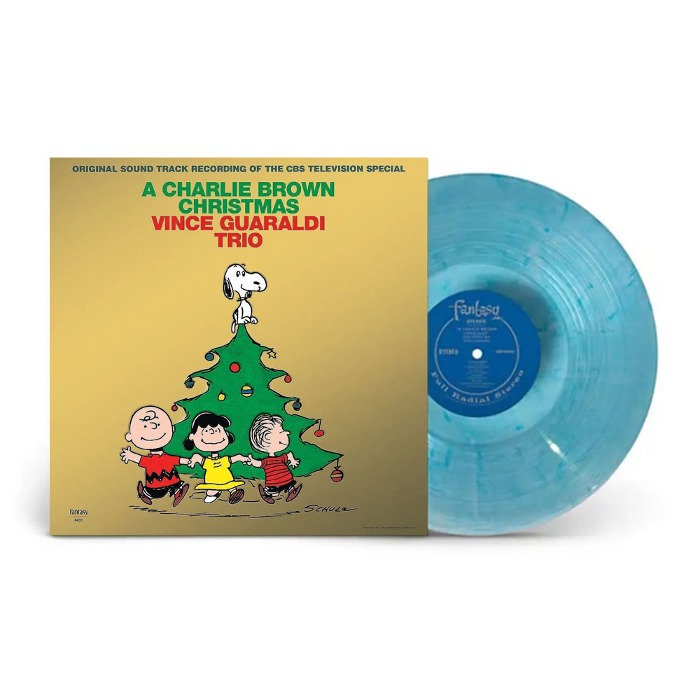 (주)사운드룩, Vince Guaraldi Trio(빈스 과랄디 트리오) - A Charlie Brown Christmas (Ice Blue Mint Vinyl) [LP]